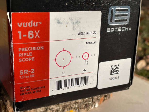 Eotech Vudu 1-6x24 FFP SR2 7.62 BDC - Lightly Used