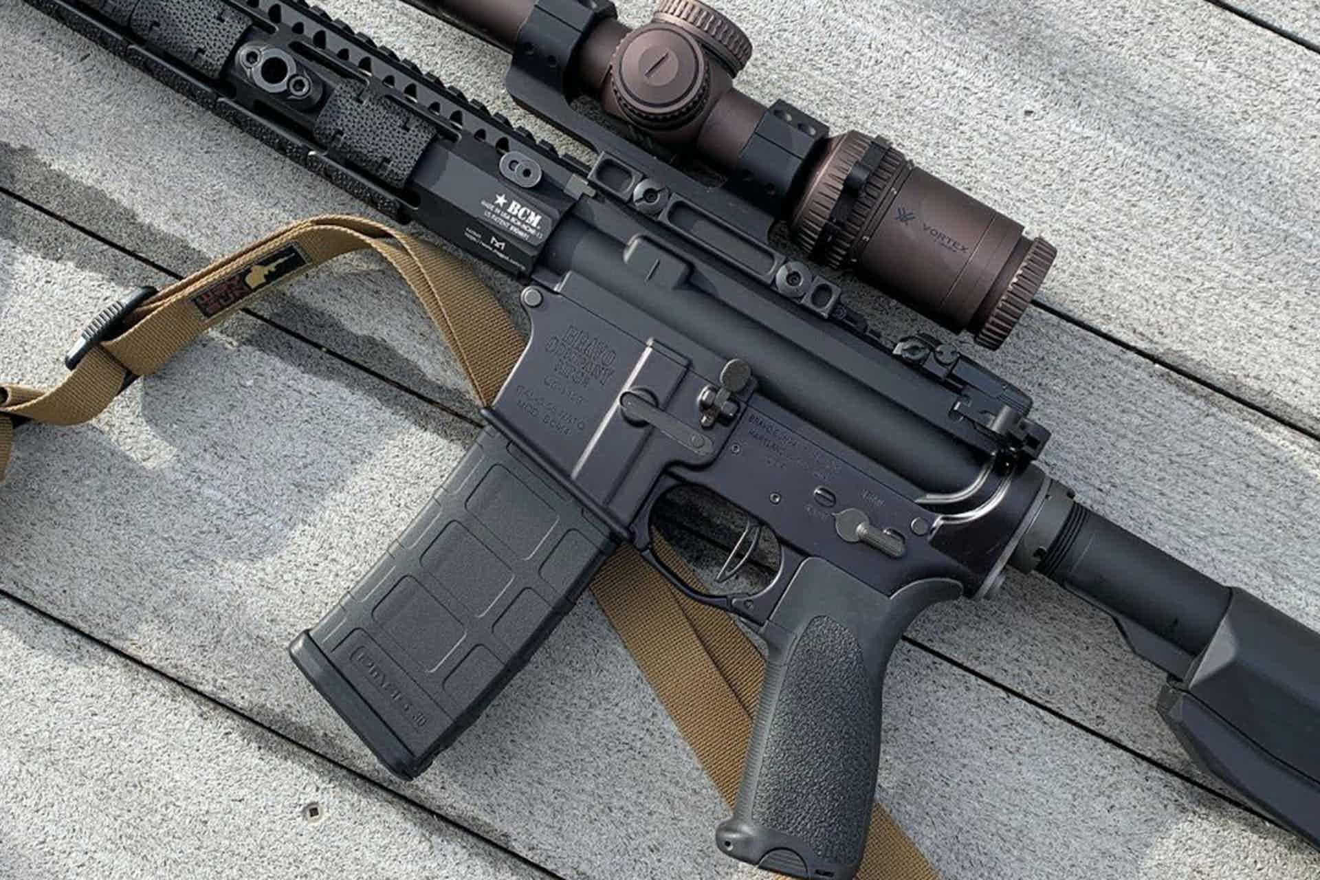 picture of a trigger rifle