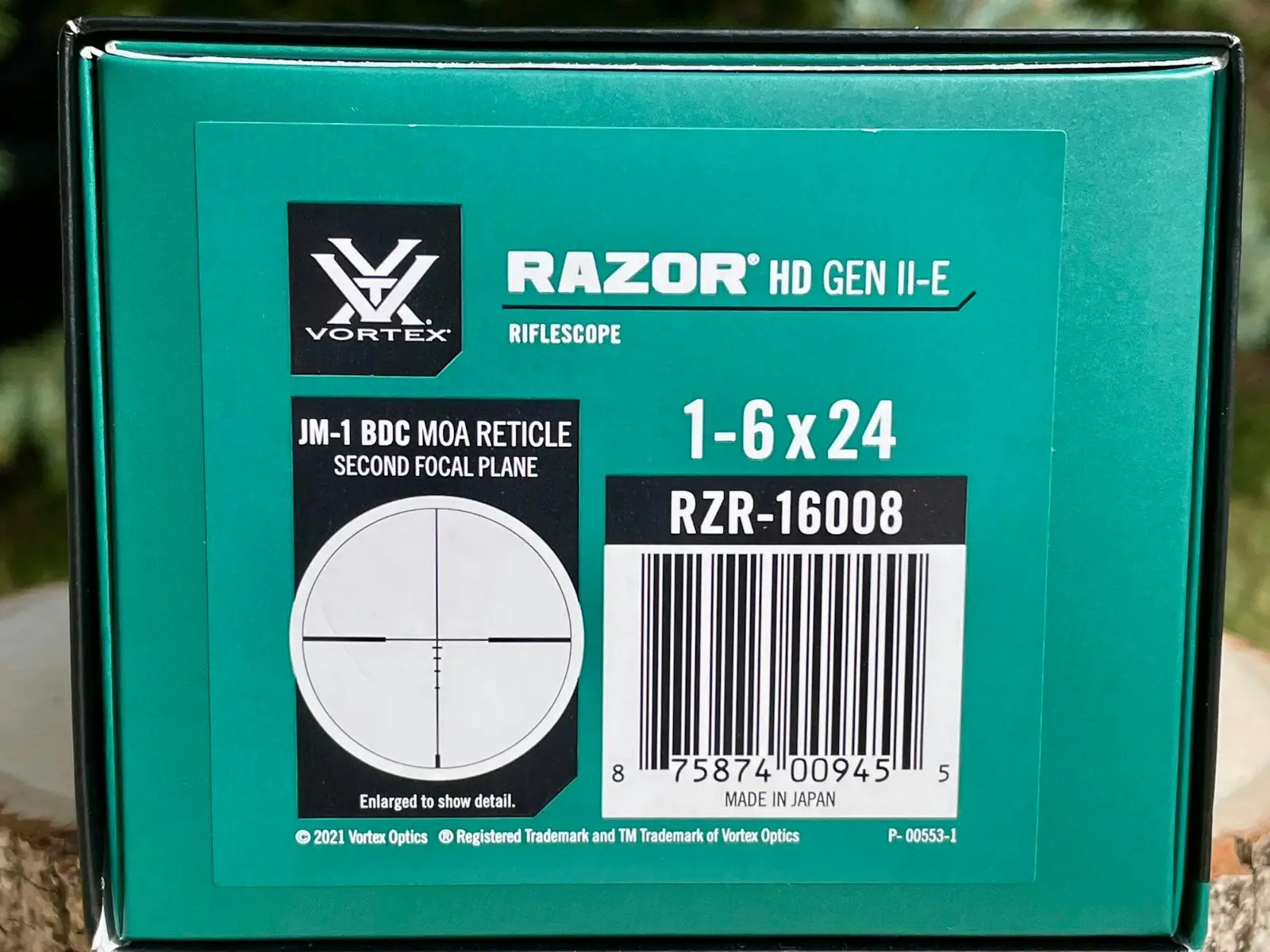 Vortex Razor HD Gen II-E 1-6x24 JM-1 | RKB Armory