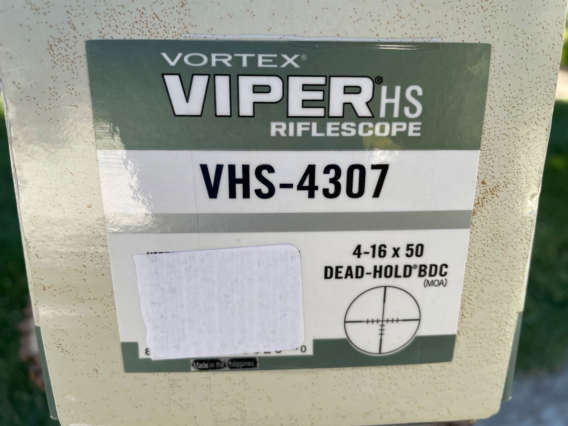 Vortex Viper HS 4-16x50 box