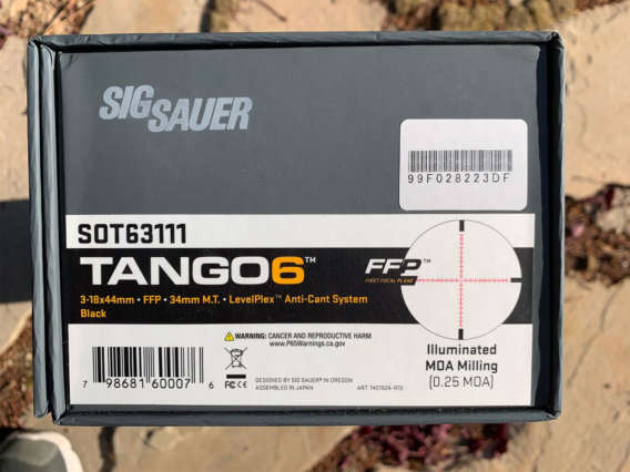 Sig Sauer Tango 6 3-18x44 Box