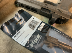 Sig Sauer new barrel