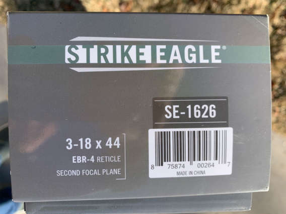 Vortex Strike Eagle 3-18x44 box