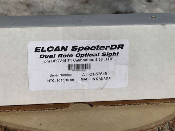 Elcan Specter DR 1-4 5.56 FDE - Like New