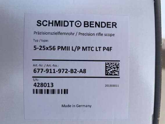 Schmidt and Bender PM2 5-25x56