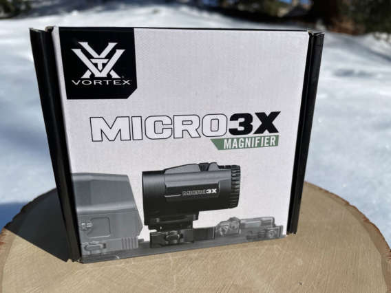 Vortex Micro 3X Magnifier box - Like New