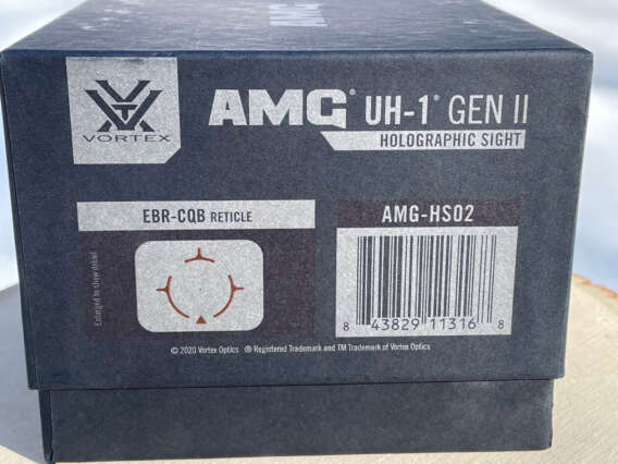 Vortex AMG UH-1 Gen II Holographic Sight - Like New In Box