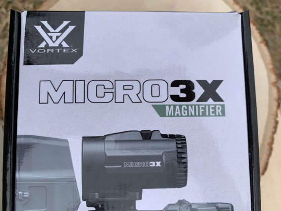Vortex Micro3X Magnifier box