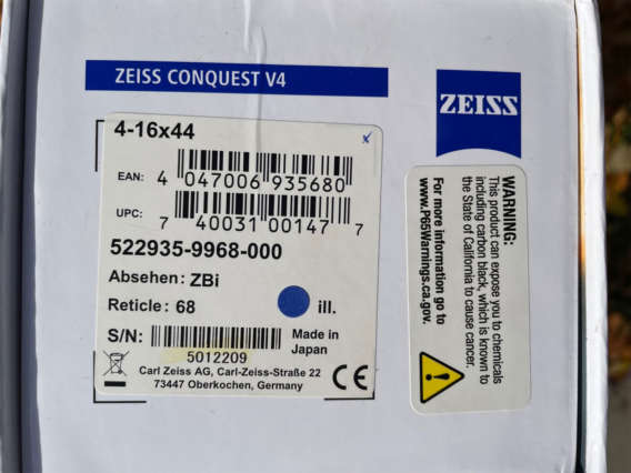 Zeiss Conquest V4 4-16x44 box