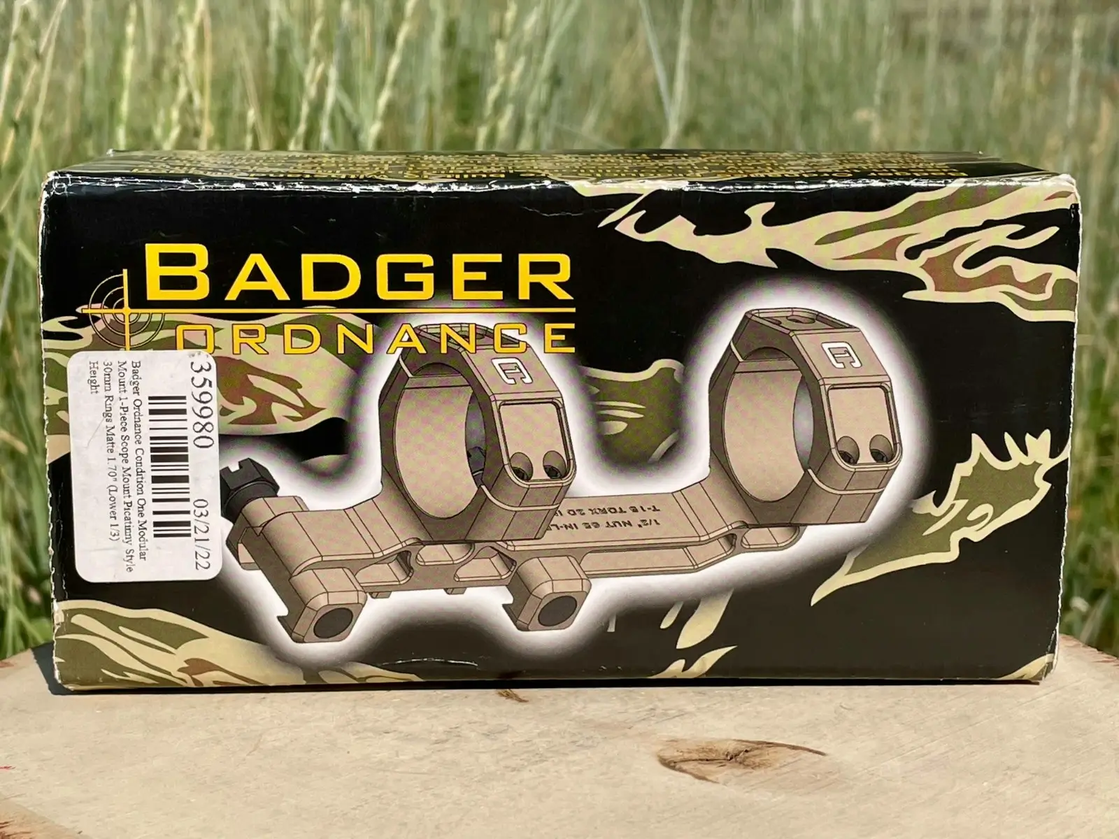 Badger Ordnance C.O.M.M. Mount 30 mm 1.7 Height - Used