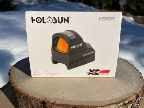 Holosun HS507C X2 Miniature Red Dot box