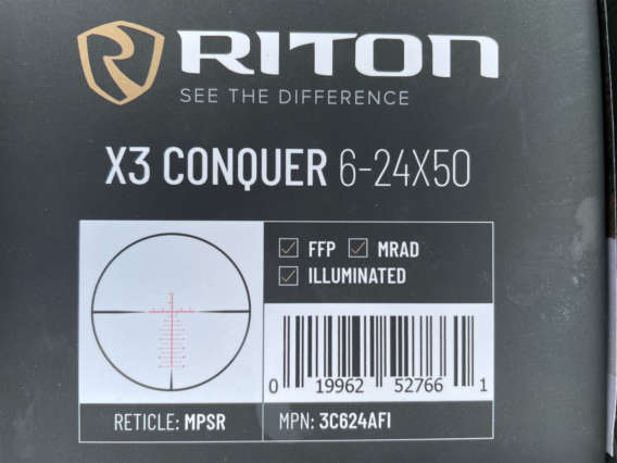 Riton X3 Conquer 6-24x50 box