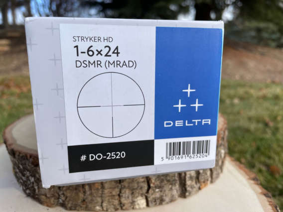 Delta Stryker HD 1-6x24 box