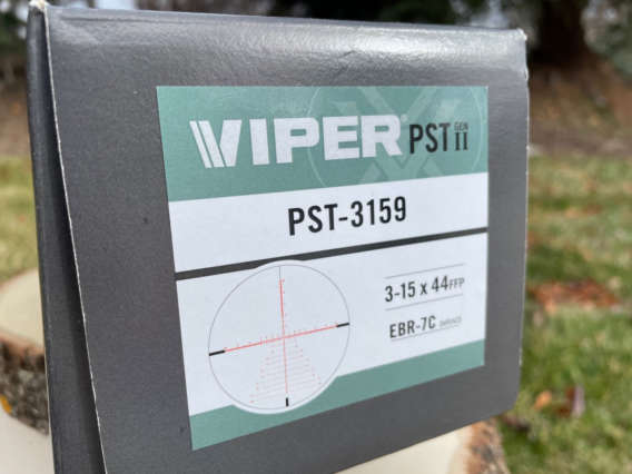Vortex Viper PST Gen II 3-15x44 FFP box