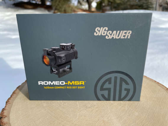 Sig Sauer ROMEO-MSR Red Dot box