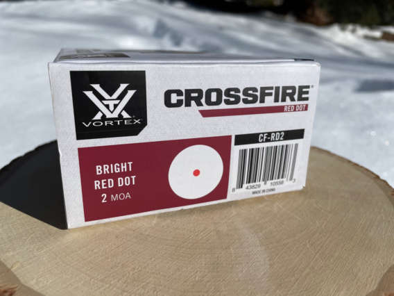 Vortex Crossfire Red Dot w/ Scalarworks Abs. Co-witness Mount box - Lightly Used