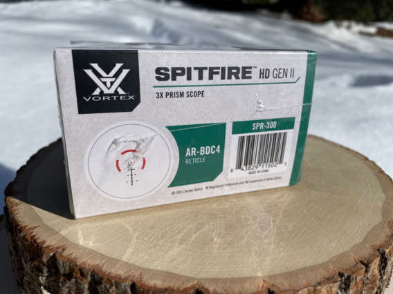 Vortex Spitfire HD Gen II 3X Prism Scope - Like New in Box