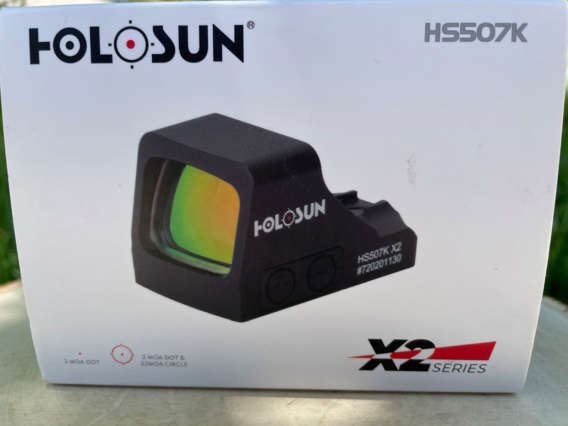 Holosun 507K X2 Miniature Red Dot box