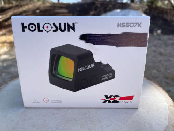 Holosun 507K X2 Miniature Red Dot box - Like New