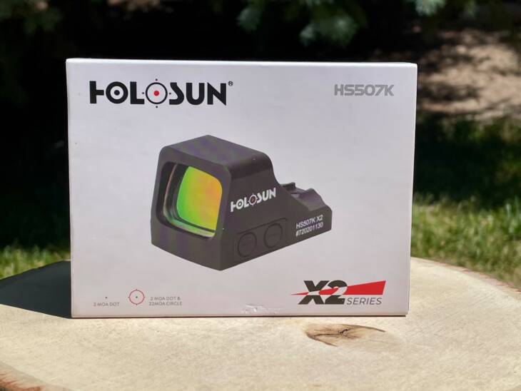 Holosun HS507K X2 Miniature Red Dot - Like New in Box