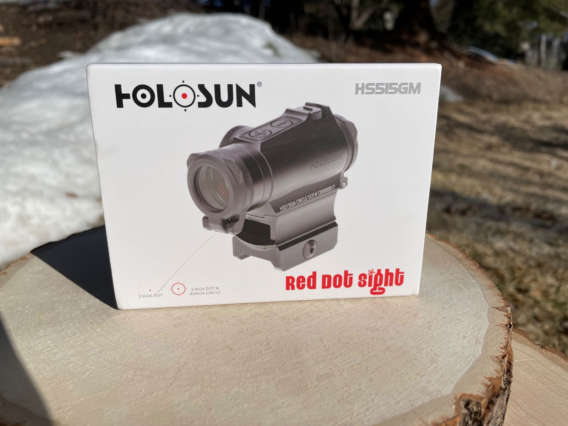 Holosun HS515GM Red Dot box
