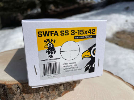 SWFA SS 3-15x42 box