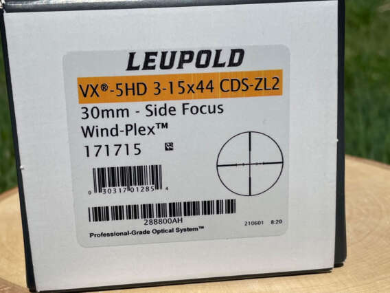 Leupold VX-5HD 3-15x44 Wind-Plex - Lightly Used