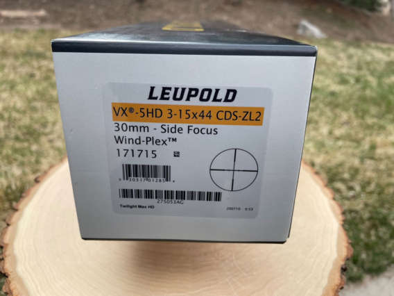 Leupold VX-5HD 3-15x44 box - Like New
