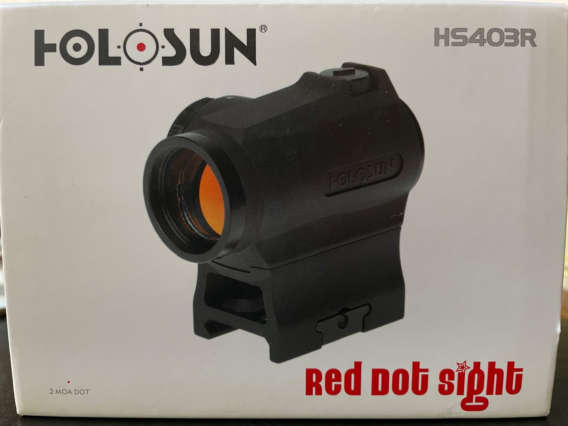 Holosun HS403R Red Dot box