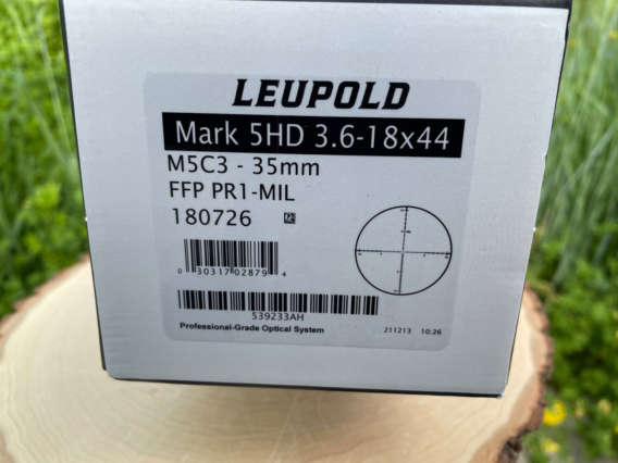 Leupold Mark 5HD 3.6-18x44 box