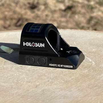 Holosun HS407C X2 Miniature Red Dot - Lightly Used