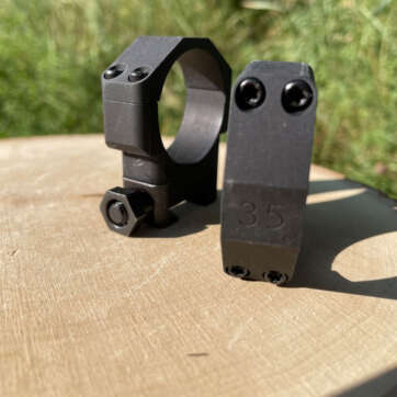 Badger Ordnance 35mm Medium 1.125” Alloy Ring Set 306-120