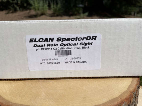 Elcan Specter DR 1-4 7.62 Black box