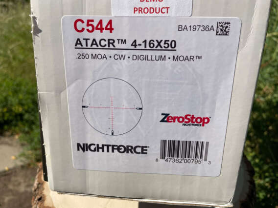 Nightforce ATACR 4-16x50 C544 box