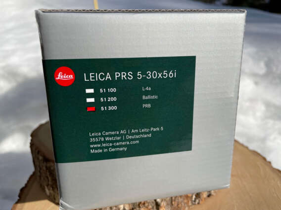 Leica PRS 5-30x56 illuminated PRB - Like New