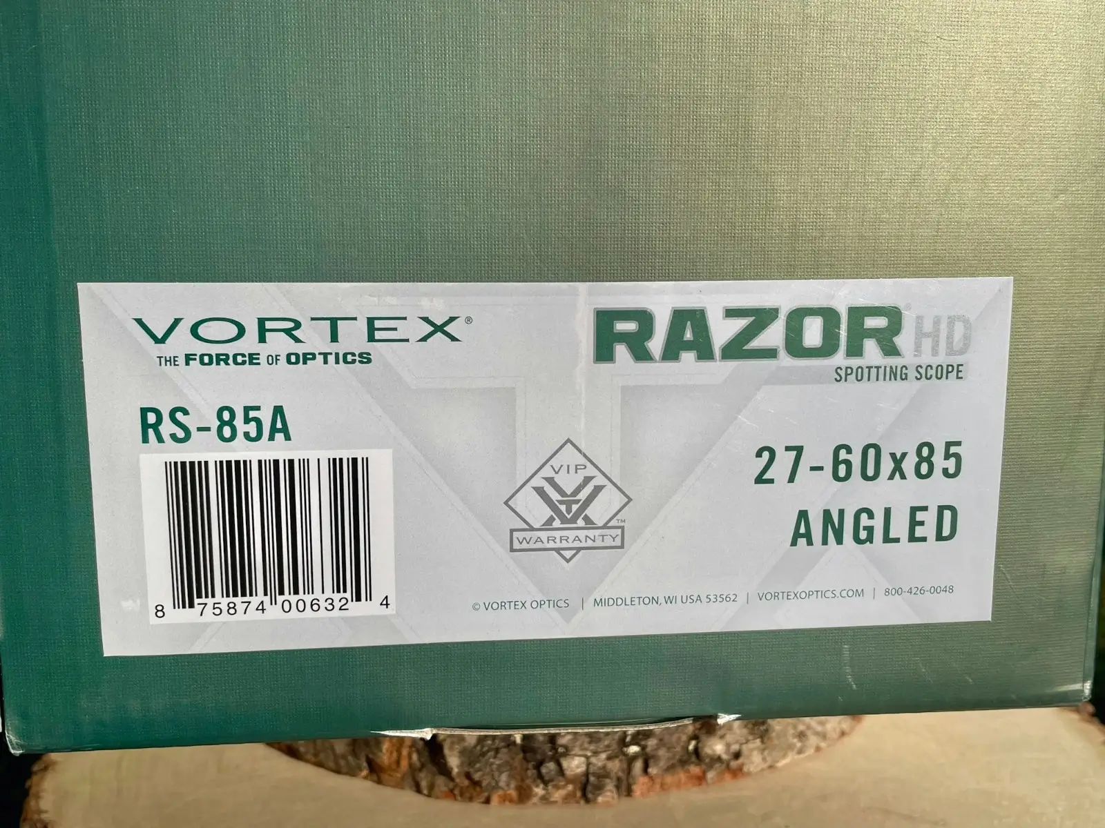 Vortex Razor HD 27-60x85 (Angled) Spotting Scope RS-85A - Like New in Box