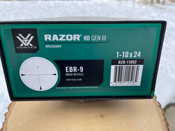 Vortex Razor HD Gen III 1-10x24 (MRAD) - Limited Edition - US Assembled box - Lightly Used