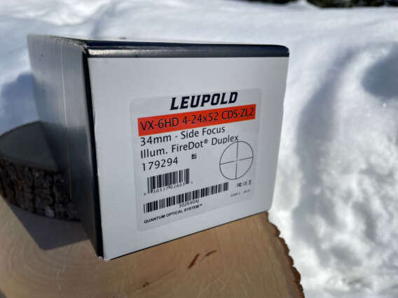 Leupold VX-6HD 4-24x52 Illuminated Duplex - Lightly Used