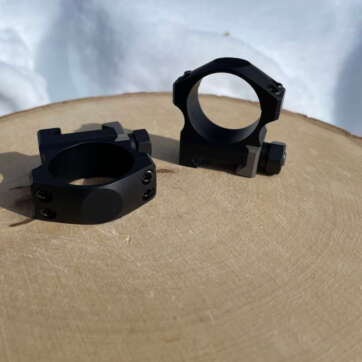 Nightforce 30mm Ultralite Ring Set .885 height / Low A118 4 screw