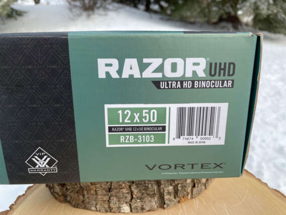 Vortex Razor UHD 12x50 Binocular - Lightly Used