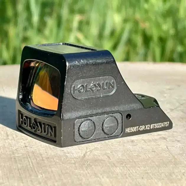 Holosun HE508T-GR X2 Miniature Green Dot - Lightly Used