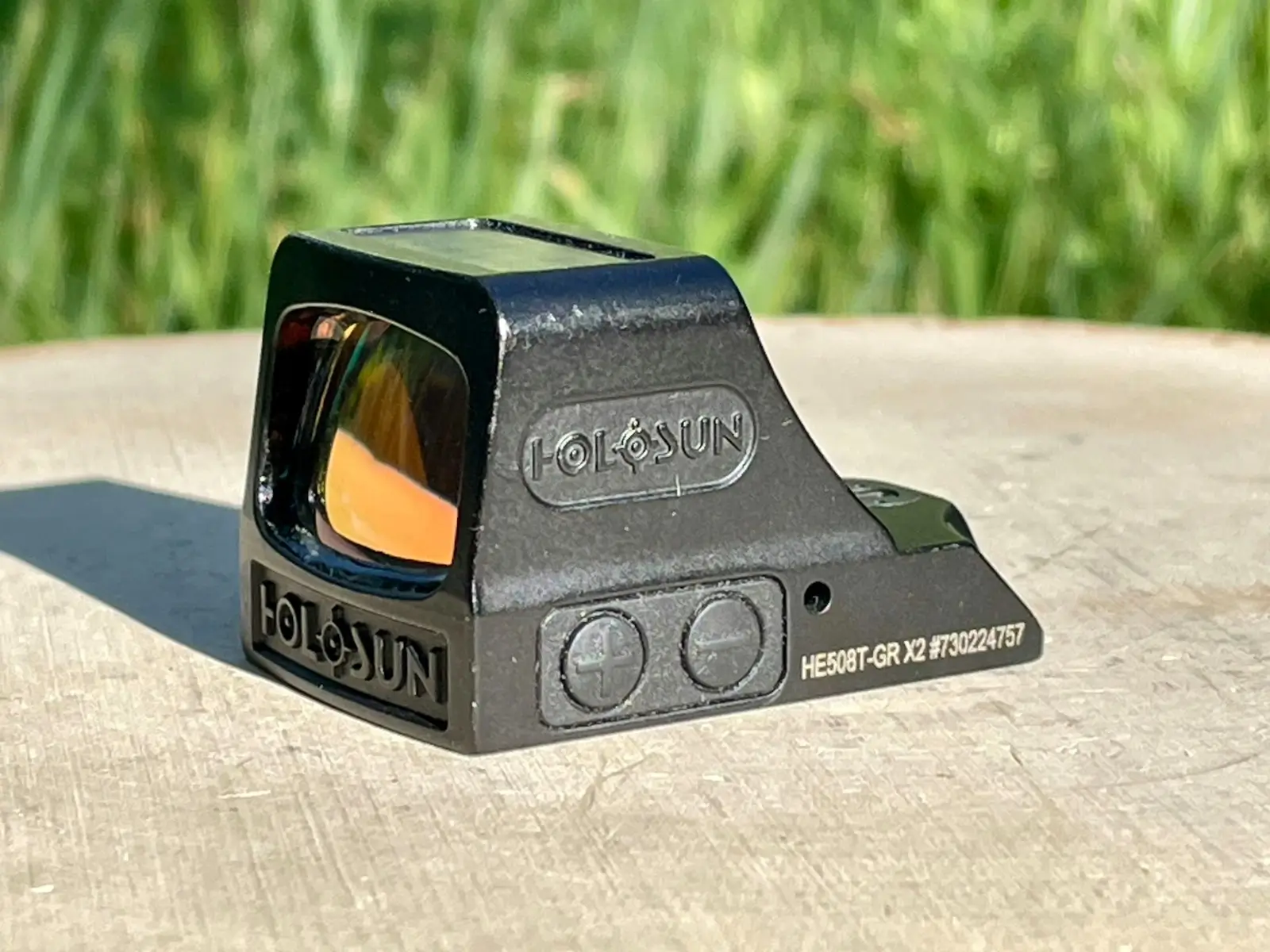 Holosun HE508T-GR X2 Miniature Green Dot - Lightly Used