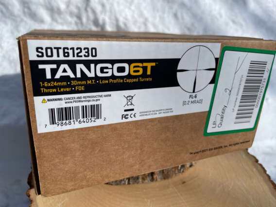 Sig Sauer TANGO6T 1-6x24 SFP Hellfire Reticle - Like New