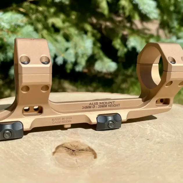 Reptilia AUS Mount 34 mm 1.54” height - FDE - Used