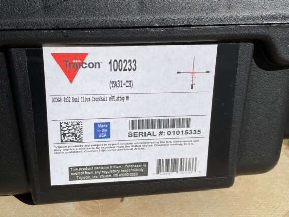 Trijicon ACOG 4x32 TA31-CH - Well Used