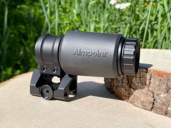 Aimpoint 3X-C Magnifier w/ Scalarworks LEAP / 06 Flip-to-side Mount - Like New