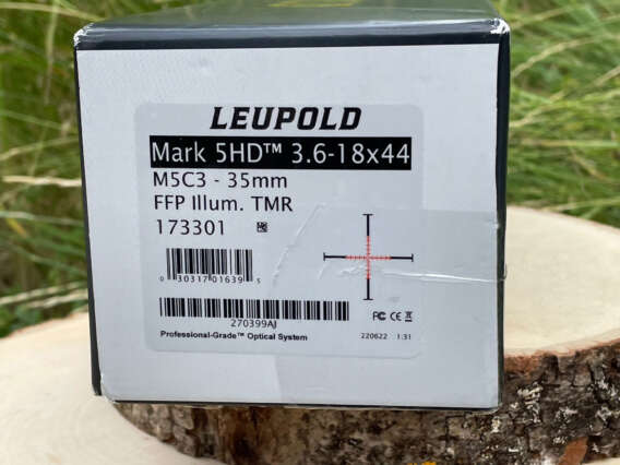 Leupold Mark 5HD 3.6-18x44 TMR Illuminated - Lightly Used