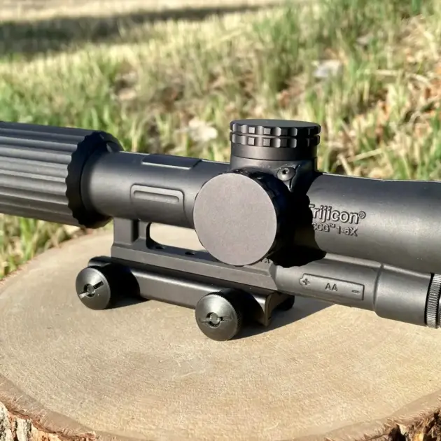 Trijicon VCOG 1-6x24 Red Horseshoe Dot / Crosshair 55 Grain BDC - Like New in Box
