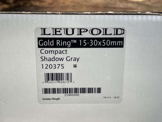 Leupold Gold Ring 15-30x50 Spotting Scope - Lightly Used