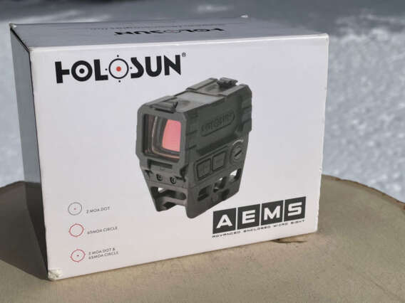 Holosun AEMS Red Multi-Reticle - 211301 - Like New In Box